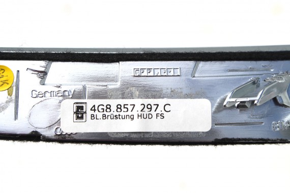 AUDI A7 LISTWY OZDOBNE WYKOŃCZENIE DEKORY 4G8867409G 4G8867410G 4G8867419F 4G8867420F 4G8853190M 4G8864261A 4G dekor GJ3 4G8