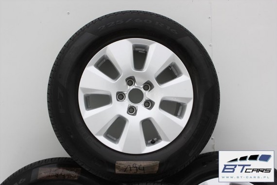 AUDI A4 A6 FELGI 16 cali OPONY KOŁA felga 4G0601025 7,5J*16H2 ET37 opona PIRELLI CINTURATO P7  225/60/16 98Y 8K 4G c7 4G0601025