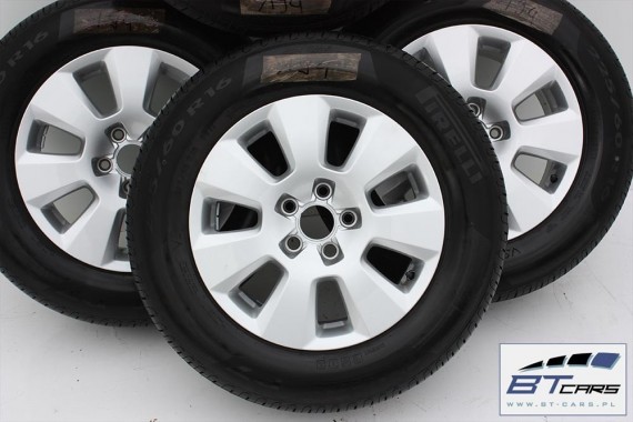 AUDI A4 A6 FELGI 16 cali OPONY KOŁA felga 4G0601025 7,5J*16H2 ET37 opona PIRELLI CINTURATO P7  225/60/16 98Y 8K 4G c7 4G0601025