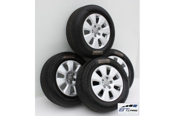 AUDI A4 A6 FELGI 16 cali OPONY KOŁA felga 4G0601025 7,5J*16H2 ET37 opona PIRELLI CINTURATO P7  225/60/16 98Y 8K 4G c7 4G0601025