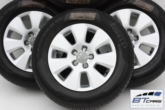 AUDI A4 A6 FELGI 16 cali OPONY KOŁA felga 4G0601025 7,5J*16H2 ET37 opona PIRELLI CINTURATO P7  225/60/16 98Y 8K 4G c7 4G0601025