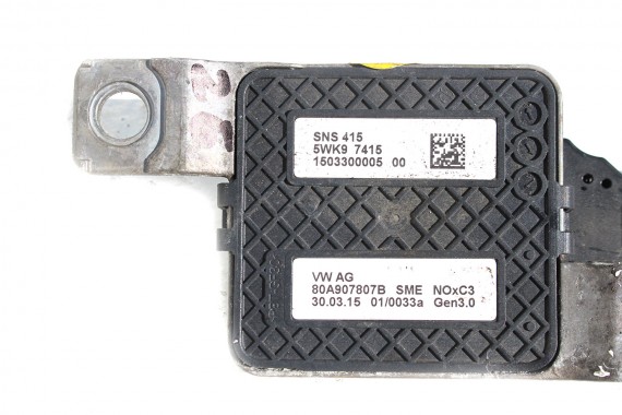 AUDI A4 A5 Q5 CZUJNIK SONDA NOX 80A907807B 80A907807N 8W0907807C 2.0 TDi 80A907807 80A907807M 80A907807S 80A907807AR 80A907807B