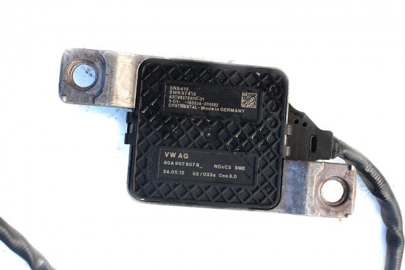 AUDI A4 A5 Q5 CZUJNIK SONDA NOX 80A907807B 80A907807N 8W0907807C 2.0 TDi 80A907807 80A907807M 80A907807S 80A907807AR 80A907807B