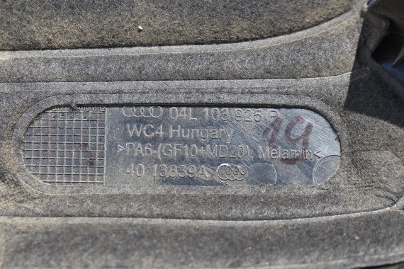 AUDI Q5 DEKIEL POKRYWA SILNIKA 04L103925P 04L 103 925 P 8W 80A F5 2.0 TDi nakładka rury ssącej 04L103925P 04L103925P 04L103925P