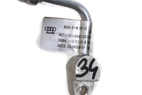 AUDI Q5 RURKA KLIMATYZACJI 80A816743 80A816741AE 80A816741AF 80A816721 80A816741E 80B816740 KLIMY PRZEWÓD 80A816743C 80A 816 743