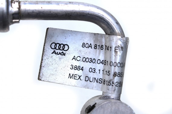 AUDI Q5 RURKI KLIMATYZACJI 80A816721 80A816738 80A816743 80A816741E 80B816740 80B816720 KLIMY PRZEWÓD 80A816741AE 80A816741AF FY
