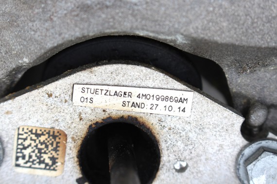 AUDI AVW ŁAPA SILNIKA 4M0199869AM wspornik podpora strona lewa 4M0 199 869 AM silnik ŁOŻE 2.0 TFSi benzynowy