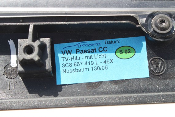 VW PASSAT CC LISTWY OZDOBNE LISTWA DEKORY DEKOR DRZWI 3C8867419L 3C8867420L 3C8867409S 3C8867410S 3C8867419 3C8867409S 3C8867410