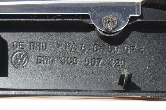 VW PASSAT CC LISTWY OZDOBNE LISTWA DEKORY DEKOR DRZWI 3C8867419 3C8867420 3C8867409 3C8867410 3C8 867 419 420 409 410