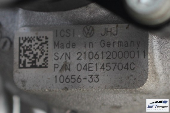 VW AUDI SEAT SKODA TURBINA TURBOSPRĘŻARKA 04E145704C 04E 145 704 P C 04E145704P 04E145721B 04E145721F 04E 145 721 B F  1.4 TSi