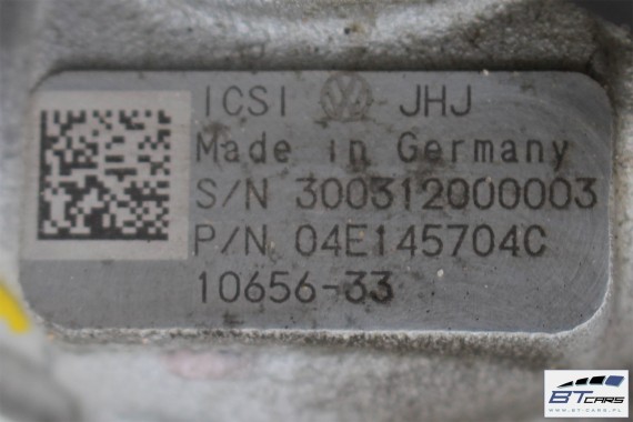 VW AUDI SKODA TURBINA TURBOSPRĘŻARKA 04E145704C 04E 145 704 04E145704P 04E145721B 04E145721F 04E145721B 04E145703T 1.4 TSi SEAT
