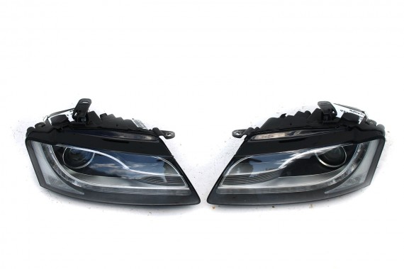 AUDI A5 8T CABRIO PRZÓD maska błotniki zderzak pas przedni błotnik lampy Xenon Led 8F LY9C 8T0941004AN 8T0941030AN 8T0941029AN