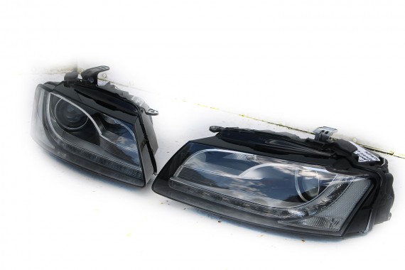 AUDI A5 8T CABRIO PRZÓD maska błotniki zderzak pas przedni błotnik lampy Xenon Led 8F LY9C 8T0941004AN 8T0941030AN 8T0941029AN