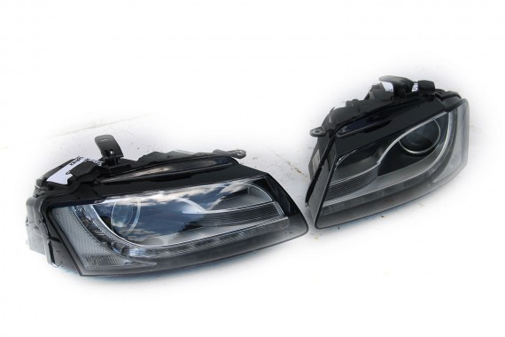 AUDI A5 8T CABRIO PRZÓD maska błotniki zderzak pas przedni błotnik lampy Xenon Led 8F LY9C 8T0941004AN 8T0941030AN 8T0941029AN