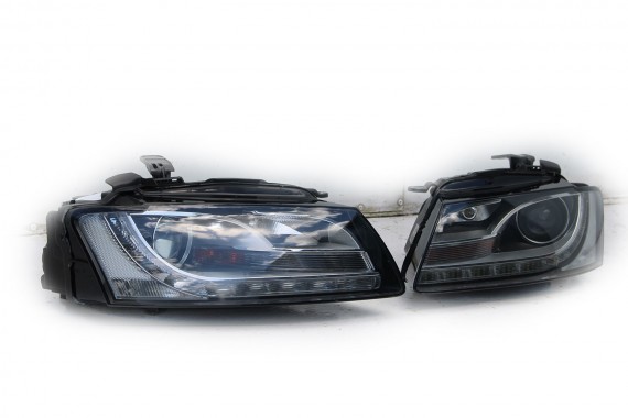 AUDI A5 8T CABRIO PRZÓD maska błotniki zderzak pas przedni błotnik lampy Xenon Led 8F LY9C 8T0941004AN 8T0941030AN 8T0941029AN