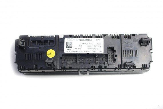 AUDI A8 PANEL KLIMATYZACJI KLIMY 4H0820043G 4H0 820 043 G 4H0820043D 4H0820043K moduł sterownik 4H0820043D 4H0820043G 4H0820043K