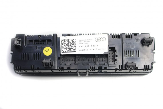 AUDI A8 S8 PANEL KLIMATYZACJI 4H0820043H 4H0820043E 4H0820043L moduł sterownik nawiewu klimy przedni przód 4H0820043H 4H0820043E