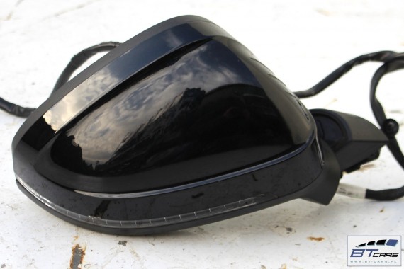 AUDI A4 LUSTERKO DRZWI PRAWE 8W 2015- pasażera 15 pin LY9B czarny brylantowy zewnętrzne pinów kabli przewodów 15pin 8W1857410