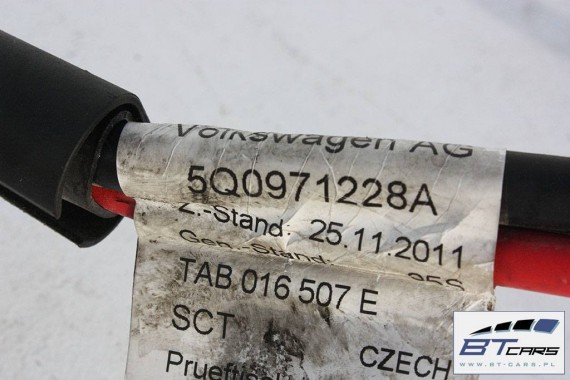 VW GOLF VII AUDI A3 KLEMA PRZEWOD KLEMOWY 5Q0971228A 5Q 8V akumulatora 5Q0971228A 5Q0971228A 5Q0971228A 5Q0971228A 5Q0971228AC