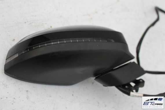 AUDI A4 LUSTERKO DRZWI PRAWE 14 pin 8W 2015- zewnętrzne pinów kabli przewodów 14pin LY9B - czarny brylantowy 8W1857410 8W0857536