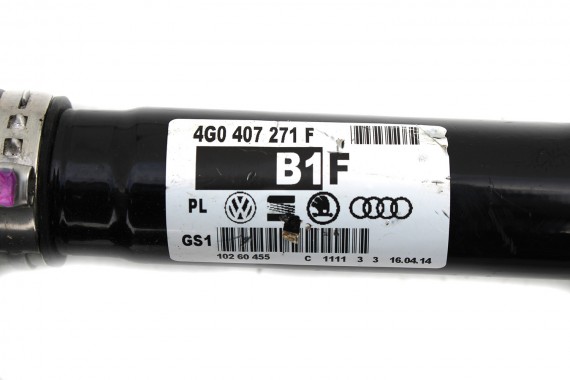AUDI PÓŁOŚ PRZEDNIA PRZÓD 4G0407271F 4H0407451BX 4G0407451BX 3.0 TDi 4H 4G0407271F  4H0407271H 4G0407271F  4H0407271H  4G0407271