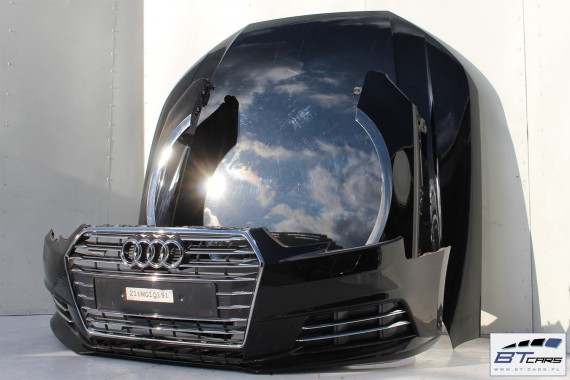 AUDI A4 PRZÓD maska błotnik zderzak pas przedni wzmocnienie 8W B9 Kolor czarny 8W0821105 8W0821106 8W0823029 8W0807065 8W0807611