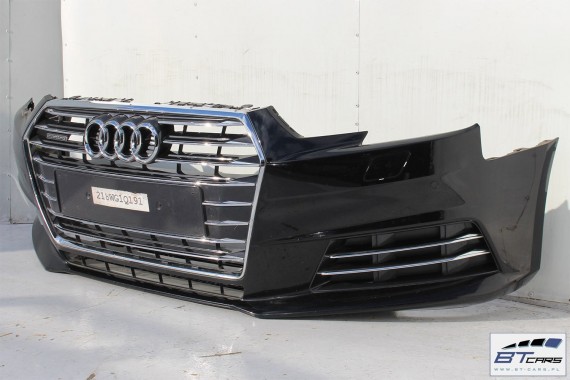 AUDI A4 PRZÓD maska błotnik zderzak pas przedni wzmocnienie 8W B9 Kolor czarny 8W0821105 8W0821106 8W0823029 8W0807065 8W0807611