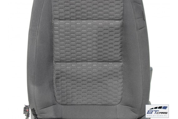 VW TIGUAN FOTELE KOMPLET FOTELI siedzeń siedzenia fotel tapicerka welur kolor czarny 5N 5N0