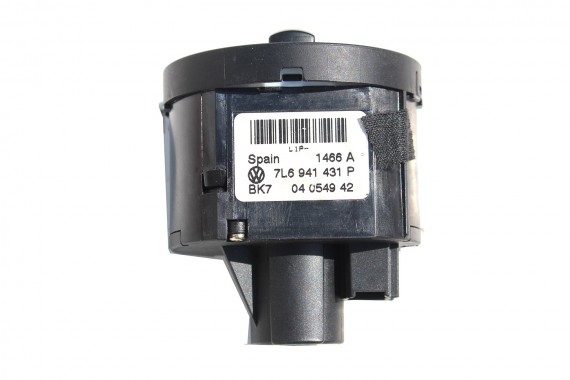 VW TOUAREG PRZEŁĄCZNIK ŚWIATEŁ 7L6941431P 7L6941431B WŁĄCZNIK WIELOFUNKCYJNY 7L6 941 431 P 7L6 941 431 B 7L 7L6 FL