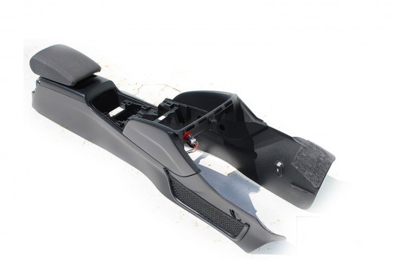 AUDI A3 TUNEL + PODŁOKIETNIK SKÓRA 8V1863241 8V0864283 6PS - czarny komplet 8V1863241 8V1863241J 8V0864283 8V1863241 8V1861690