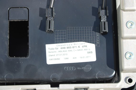 AUDI A8 FOTELE KOMPLET FOTELI siedzeń siedzenia tapicerka 4H D4 4H0 2010-2017 kolor brązowy skóra masaże wentylowane