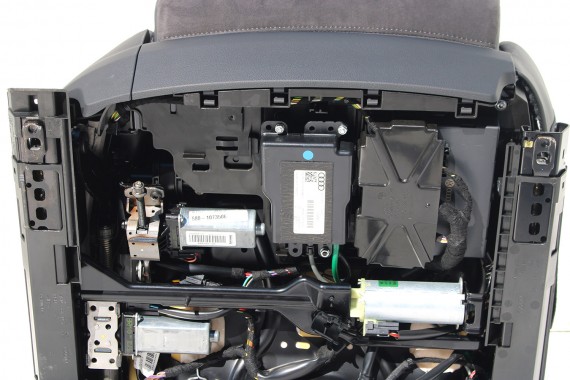 AUDI A8 FOTELE KOMPLET FOTELI siedzeń siedzenia tapicerka 4H D4 4H0 2010-2017 kolor alcantara czarne skóra masaże wentylowane