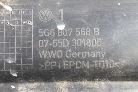 VW GOLF 7 SPORTSVAN SPOJLER 5G6807568B ZDERZAKA TYŁ TYLNEGO DYFUZOR TYLNY 5G6 807 568 B 5G 510 5G6807568B 5G6807568B 5G6807568B