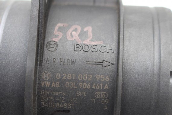 VW AUDI SKODA PRZEPŁYWKA PRZEPŁYWOMIERZ 03L906461A 03L 906 461 A masowy powietrza 03L906461A TDi diesel 03L906461A 03L906461A