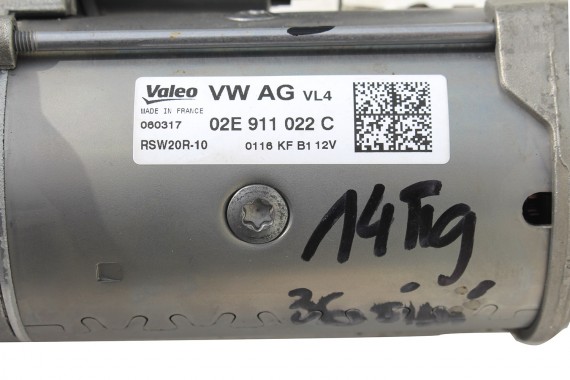 AUDI VW ROZRUSZNIK 02E911022C 02E911023T 02E911024J 02E 911 022 C 2.0 TDi 02E911022C 02E911023T 02E911024J 02E911023T 02E911023T