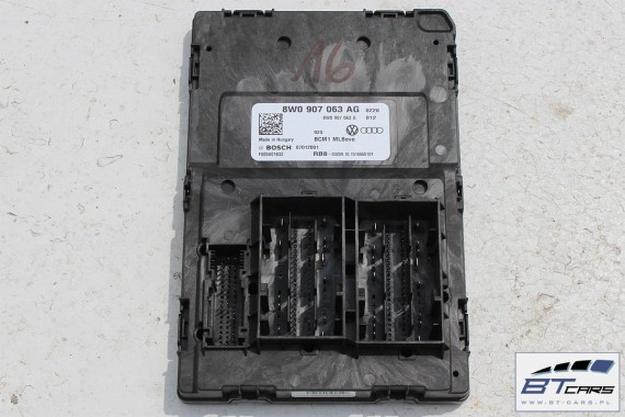 AUDI A4 A5 Q7 MODUŁ STEROWNIK BORDNETZ BCM 8W0907063AG 8W0907063G 8W0 907 063 AG 8W0907063AH MOCY 8W 4M 8W0907063AG FULL LED