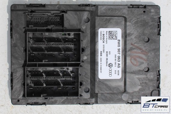 AUDI A4 A5 Q7 MODUŁ STEROWNIK BORDNETZ BCM 8W0907063AG 8W0907063G 8W0 907 063 AG 8W0907063AH MOCY 8W 4M 8W0907063AG FULL LED