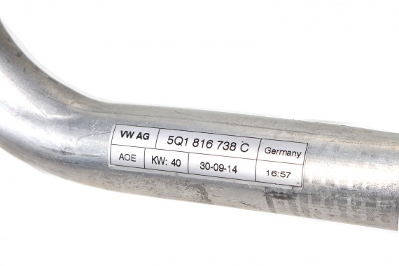 VW AUDI RURKI KLIMATYZACJI 5Q0820741C 5Q0820743G 5Q0816721B 5Q1816738C KLIMY PRZEWÓD RURKA KOMPLET RUREK 2.0 TDi diesel WĄŻ