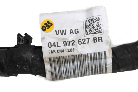 VW AUDI SKODA WIĄZKA SILNIKA 04L972627BR 04L 972 627 BR instalacja komory silnika 2.0 TDi skrzynia ręczna 6-biegowa 04L972627BR