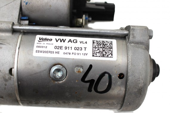 VW AUDI SKODA SEAT ROZRUSZNIK 02E911023T 2.0KW 02E911024J 02E911024JX 02E911022C 02E911022CX 02E 911 023 T 02E911023T 02E911023T