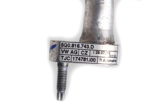 VW AUDI RURKA KLIMATYZACJI 5Q0816743D 5Q0816721AC 5Q0816741C KLIMY PRZEWÓD RURKI WĄŻ 5Q0 816 743 D DIESEL 5Q0816743D 5Q0816743D