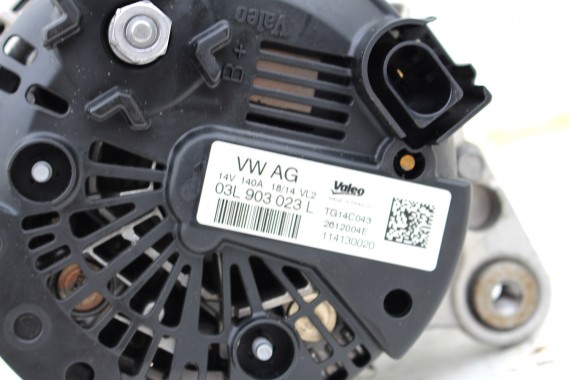 VW AUDI SEAT SKODA ALTERNATOR 140A 03L903023L 03L 903 023 L VALEO 2.0 TDi TG14C043 03L903023LX 03L903023L 03L903023L 03L903023L