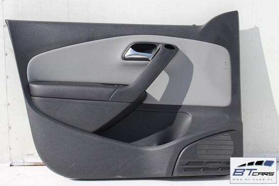 VW POLO FL GT LIFT FOTELE KOMPLET FOTELI siedzeń siedzenia tapicerka 6C 6C4 6C0 5-drzwiowy skóra welur kolor czarno-niebieskie