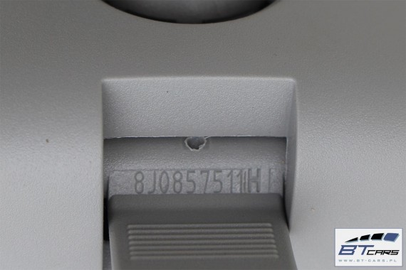 AUDI VW LUSTERKO WEWNĘTRZNE 8J0857511H wsteczne 8J0 857 511 H 8J0857511D 8J0857511K 8J0857511 8J0857511B 8J0857511H DT4 szary