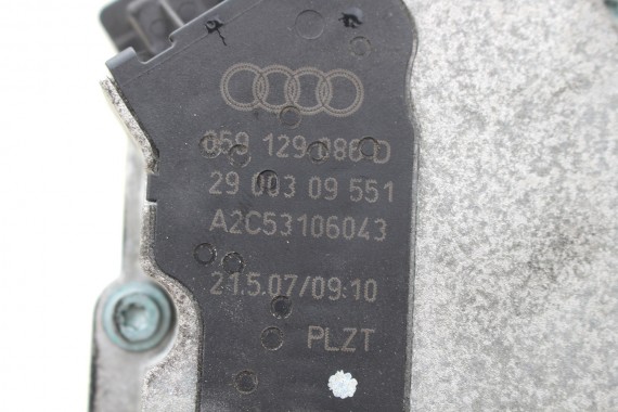 VW AUDI A4 A6 A8 Q7 PRZEPUSTNICA KLAPKA 059129086D 059 129 086 D 059129086M 059129086M KOLEKTORA 3.0 TDi 059129086D 059129086D