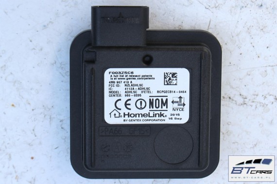 AUDI A4 LAMPKA PODSUFITKI + MODUŁ STEROWNIK BRAMY BC5 szary tytanowy 4M0907410A 8W0947135AK 8W0947135AK 4K0947135Q 4K0947135AQ