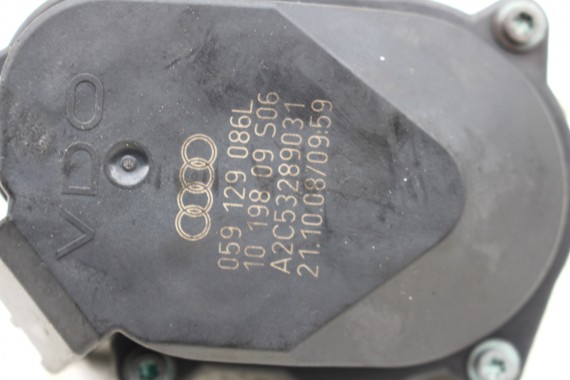 VW AUDI NASTAWNIK 059129086L 059129712AM 059129712BK 059129712CB KOLEKTORA PRZEPUSTNICA KLAPKA 059 129 086 L 059 129 712 AM BK