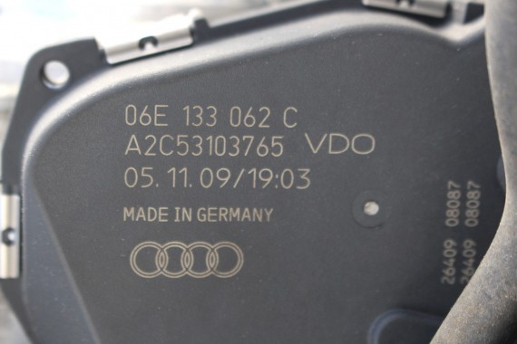 AUDI VW PRZEPUSTNICA 06E133062C 06E133062H 06E133062G benzyna 06E 133 062 C 06E133062H 06E133062C 06E133062G 06E133062 06E133062