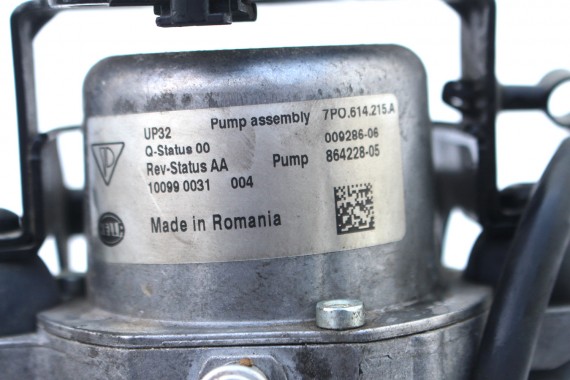VW TOUAREG PORSCHE POMPA HAMULCOWA 7P0614215A 7P0 614 215 7P ELEKTRYCZNA PODCIŚNIENIA silnik HYBRYDOWY 7P0614215A 7P0614215