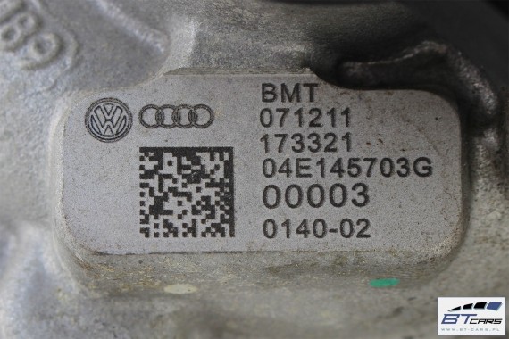 VW AUDI SKODA SEAT TURBINA TURBOSPREZARKA 04E145703G 04E 145 703 G 1.2 TSi